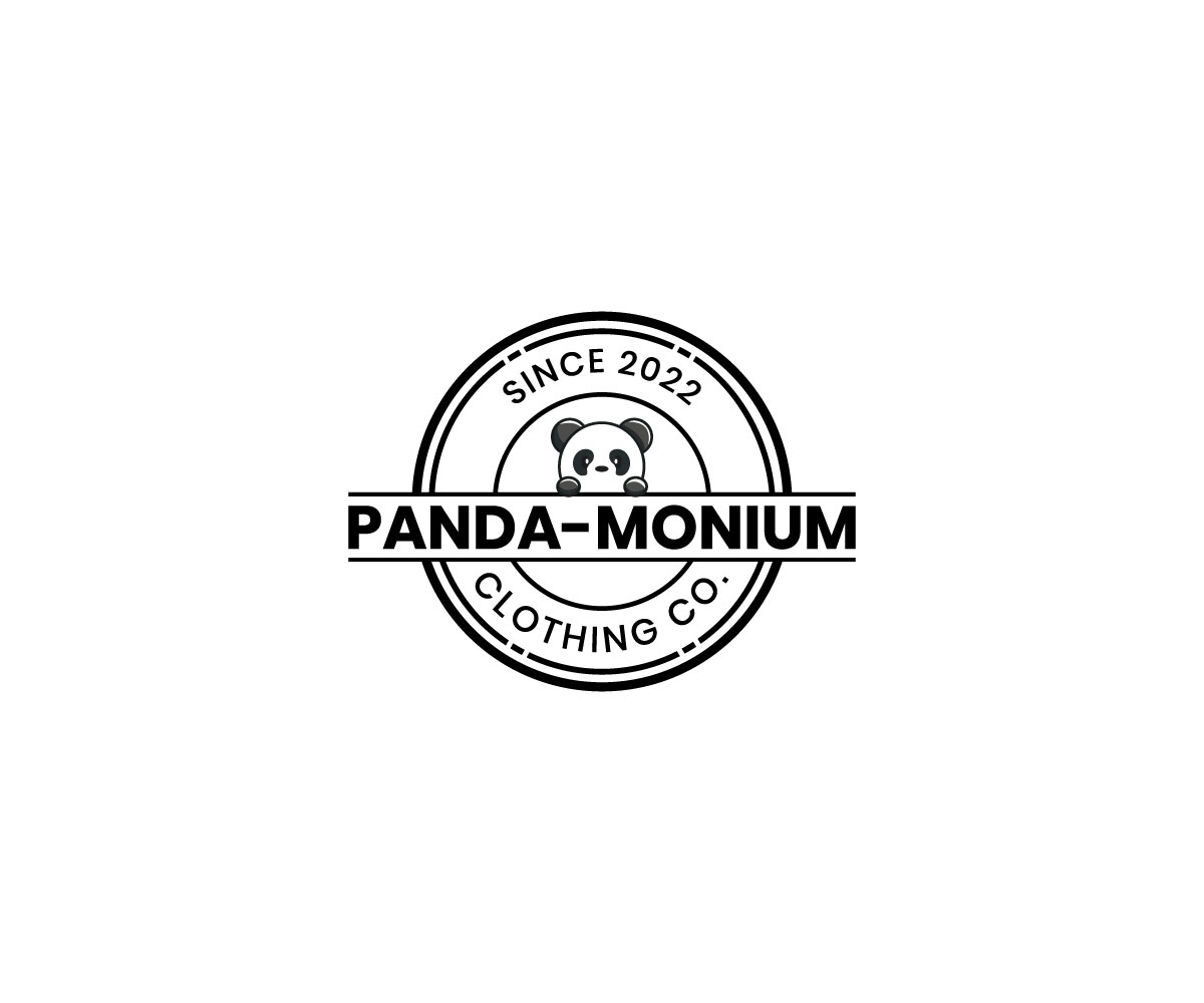 Logo Design by ayanpixel for Panda-Monium Clothing Co.  | Design #29430328