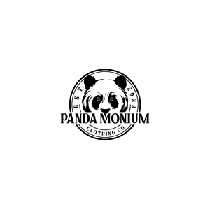 Logo Design by GOLDENCROWN for Panda-Monium Clothing Co.  | Design: #29460973