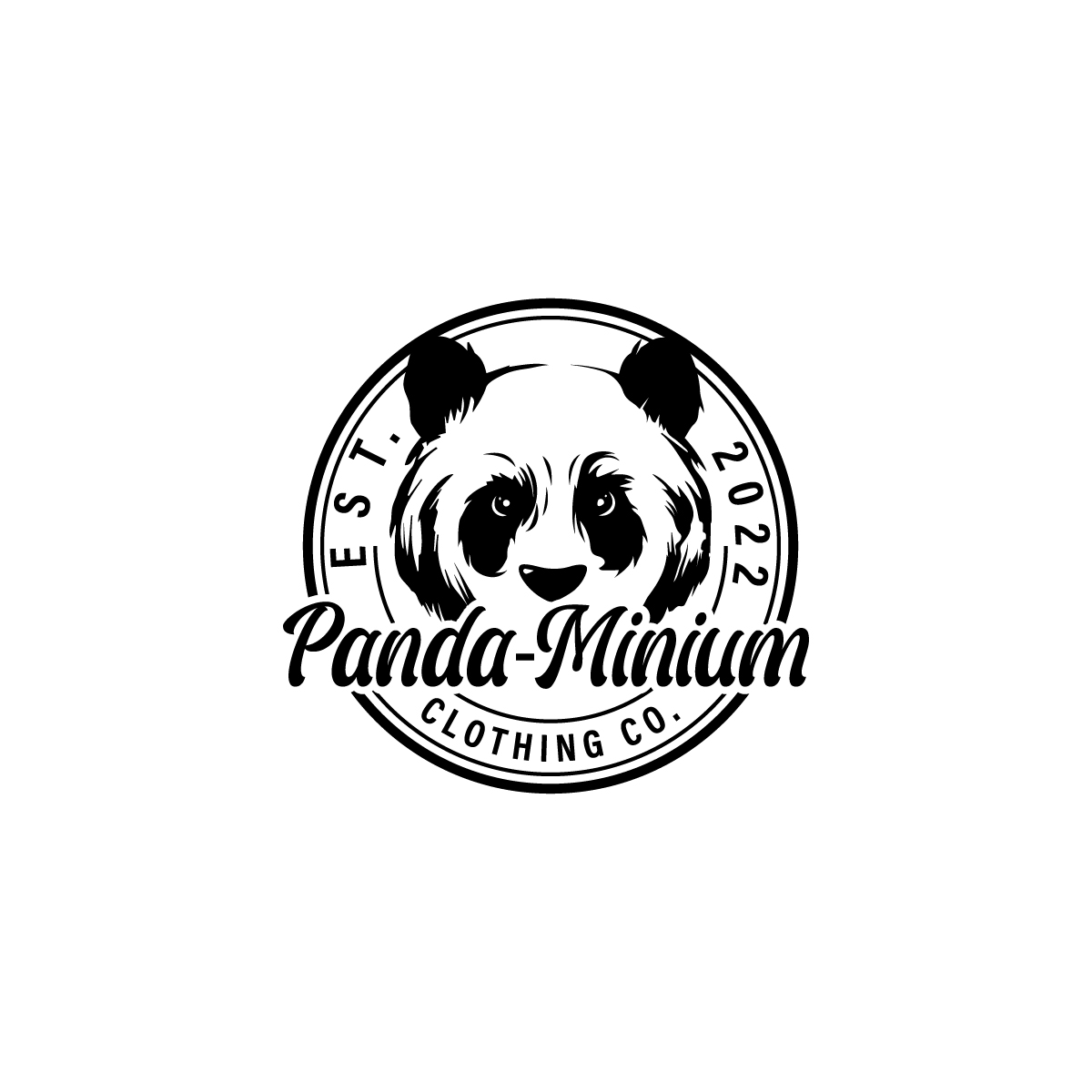 Logo Design by GOLDENCROWN for Panda-Monium Clothing Co.  | Design #29467573