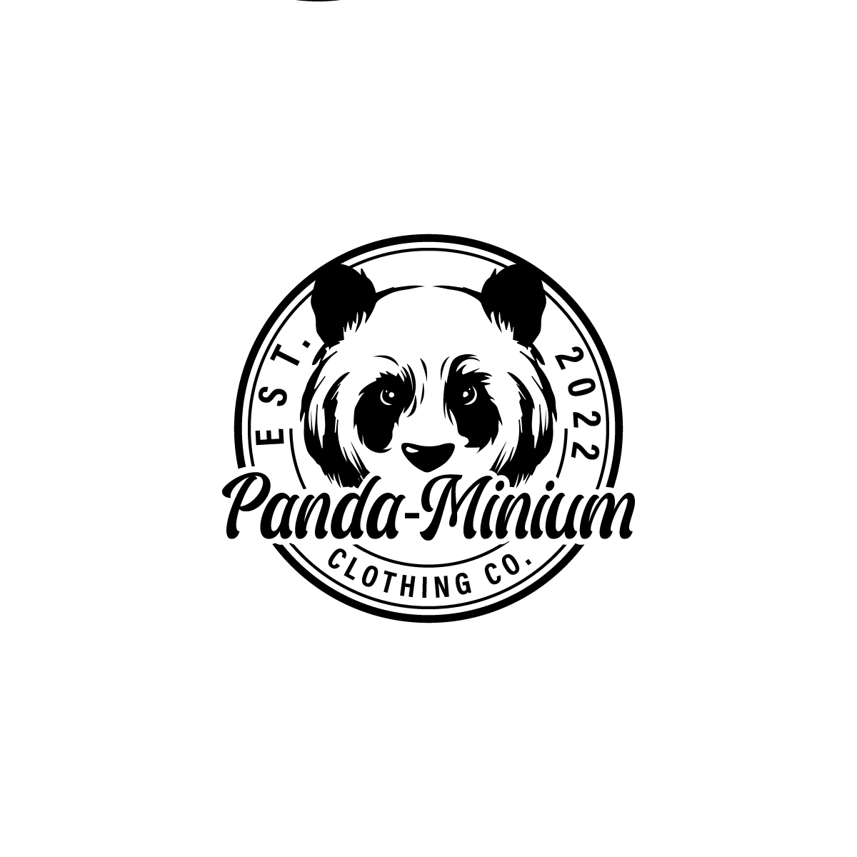 Logo Design by GOLDENCROWN for Panda-Monium Clothing Co.  | Design #29467574