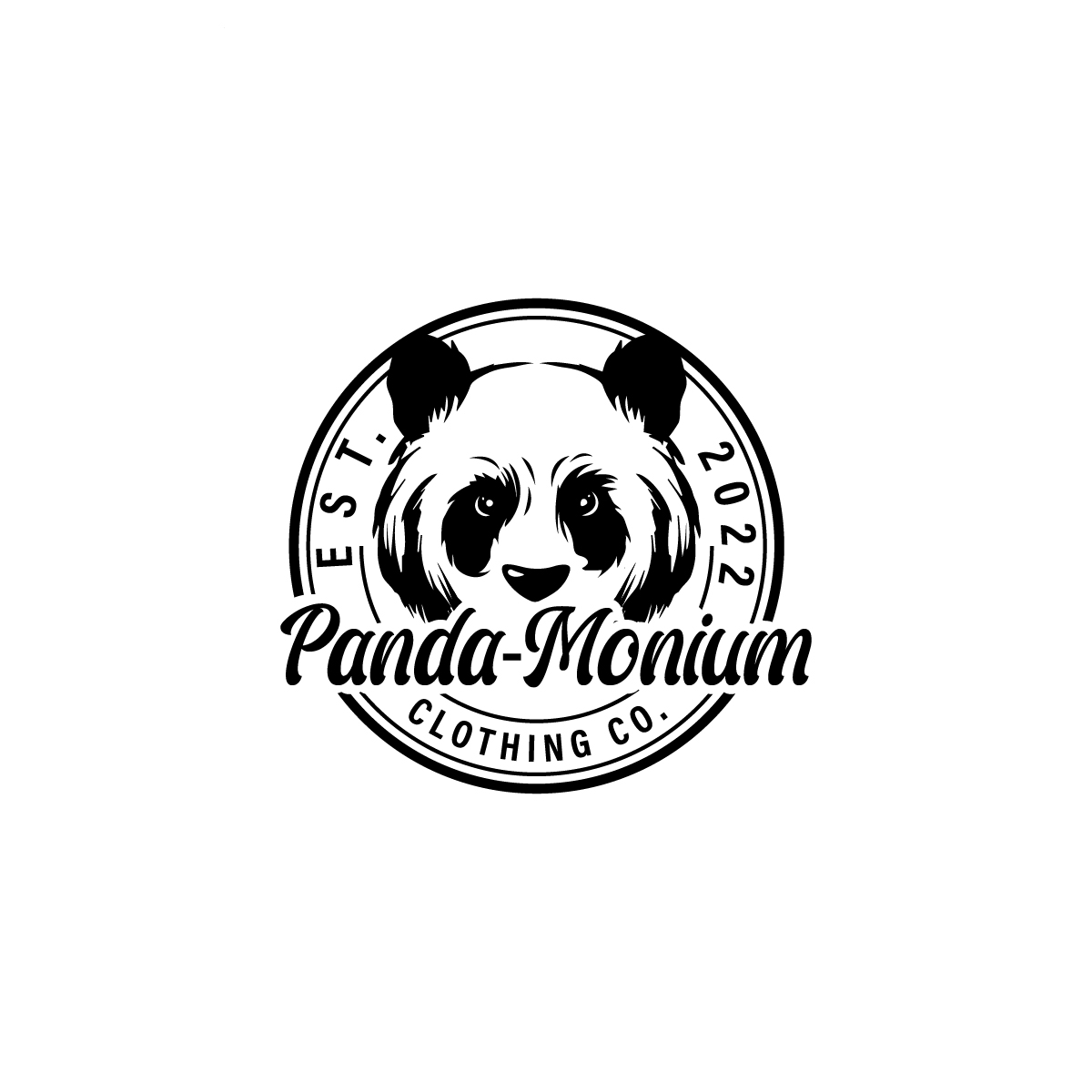 Logo Design by GOLDENCROWN for Panda-Monium Clothing Co.  | Design #29469380