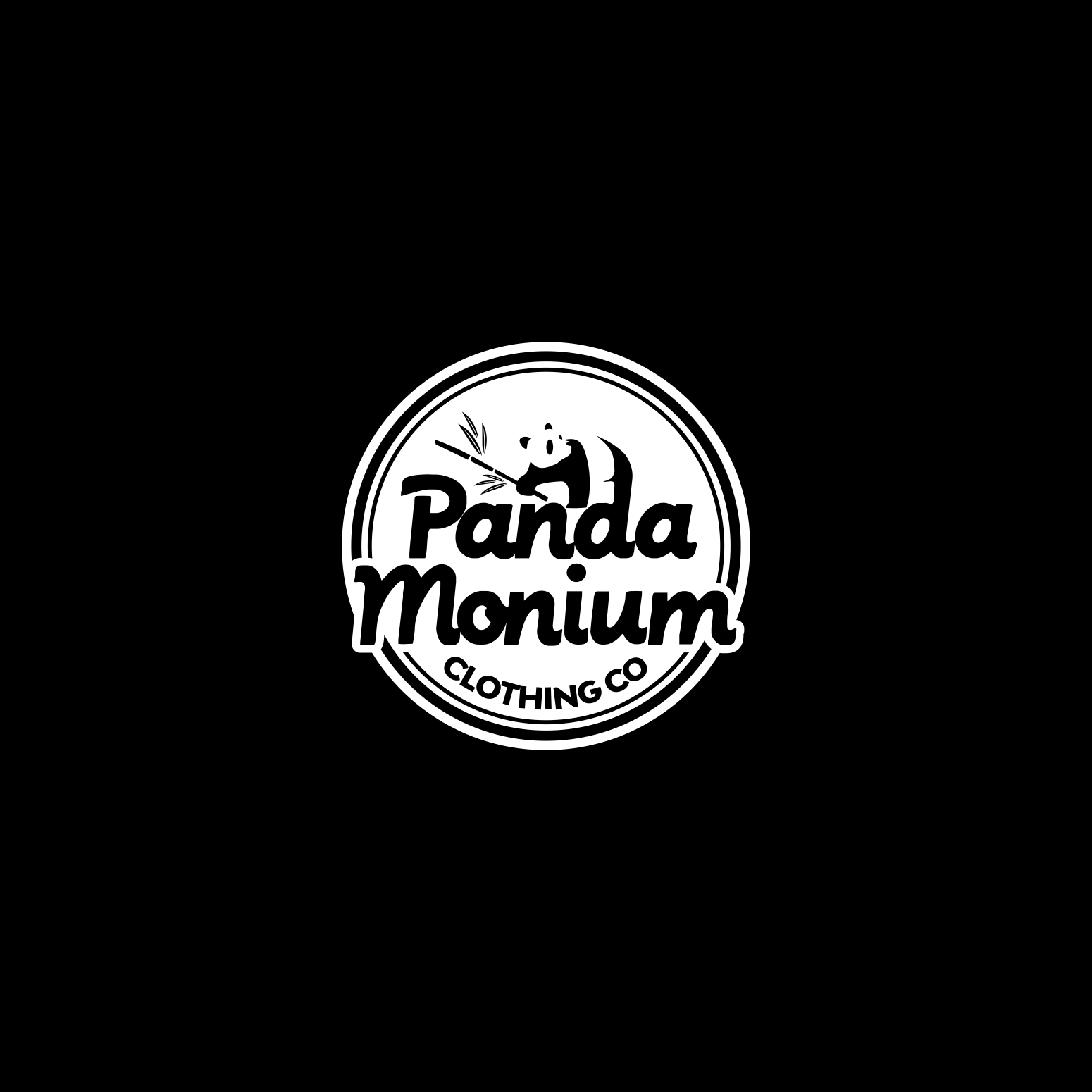 Logo Design by Arham Hidayat for Panda-Monium Clothing Co.  | Design #29450735