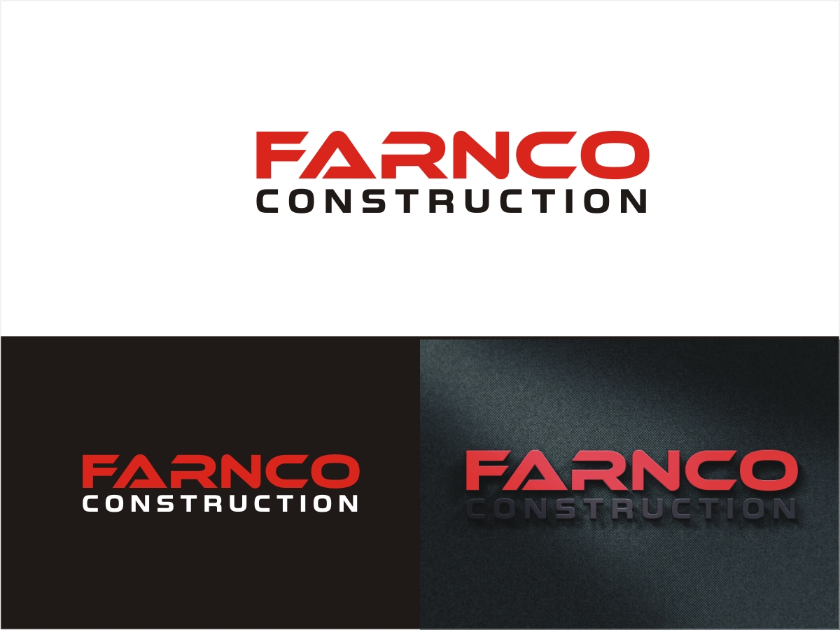 Logo Design by creative Sujsa for Farnco Construction | Design #29432519