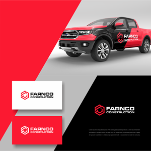 Diseño de Logo por sabina aiko para Farnco Construction | Diseño: #29452424