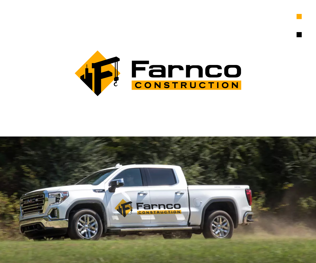 Diseño de Logo por ecorokerz para Farnco Construction | Diseño #29431712