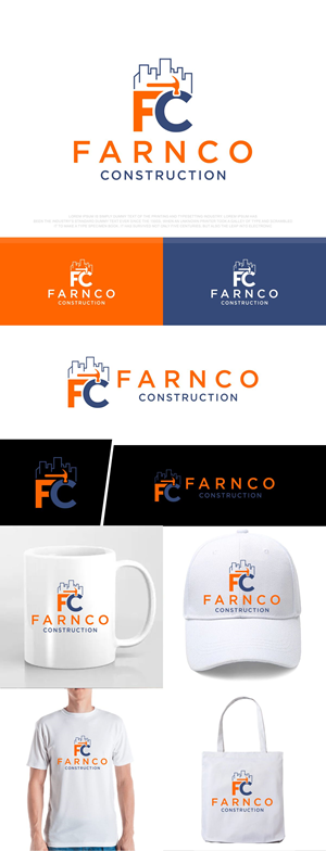 Diseño de Logo por fly  design para Farnco Construction | Diseño: #29432569