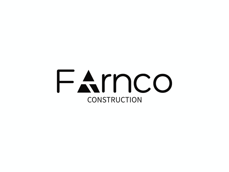 Logo Design by RK CREATIVE for Farnco Construction | Design #29443937