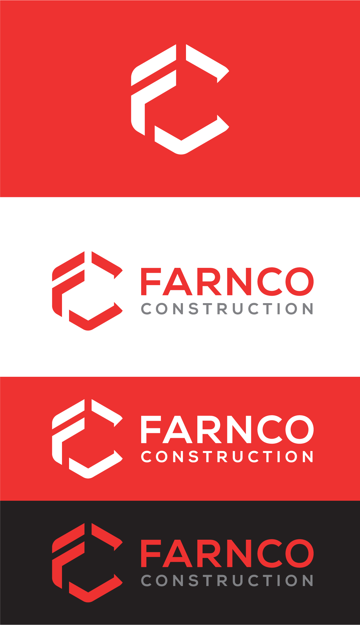 Logo Design by M Habib for Farnco Construction | Design #29445448