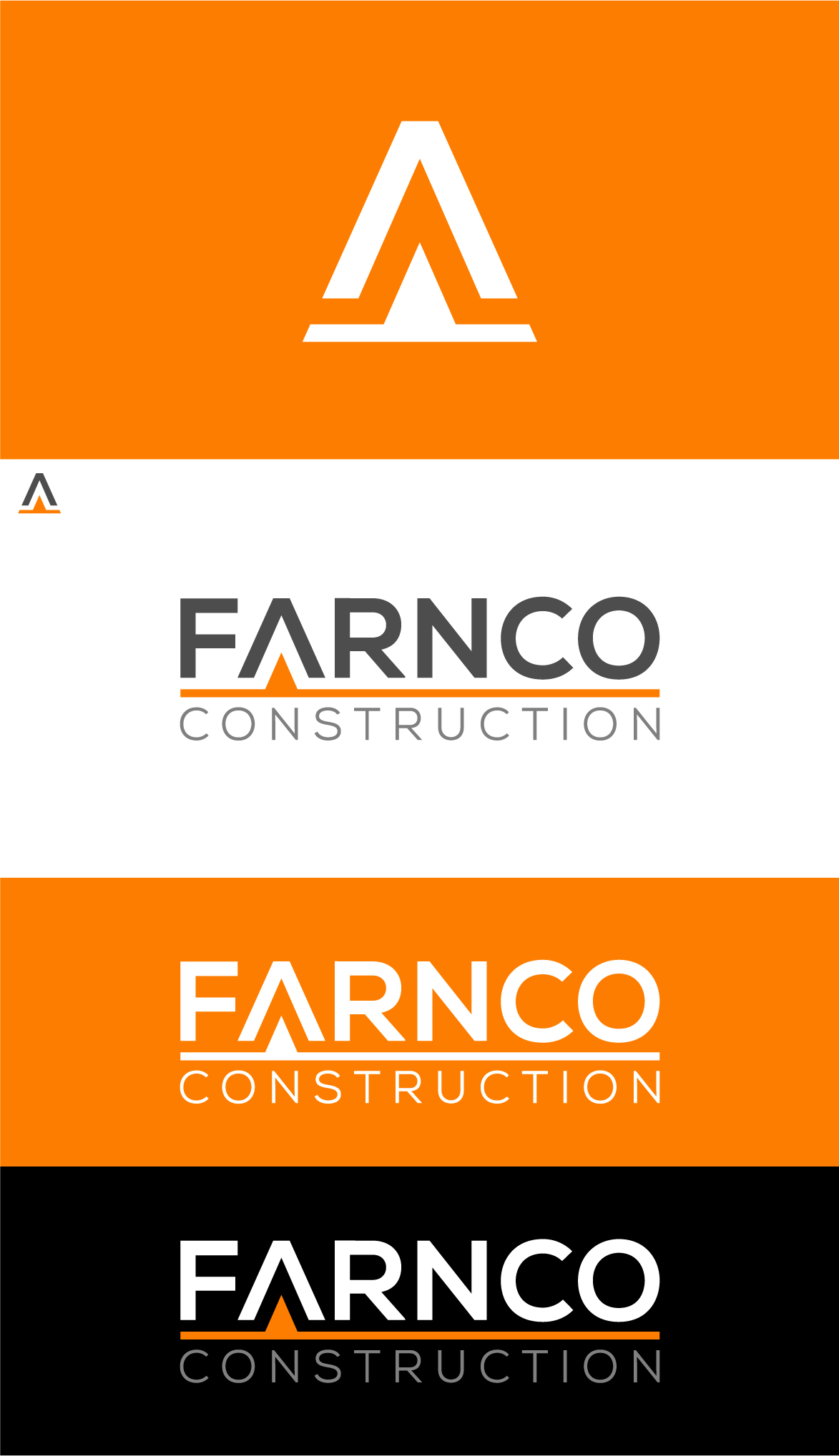 Logo Design by M Habib for Farnco Construction | Design #29447735