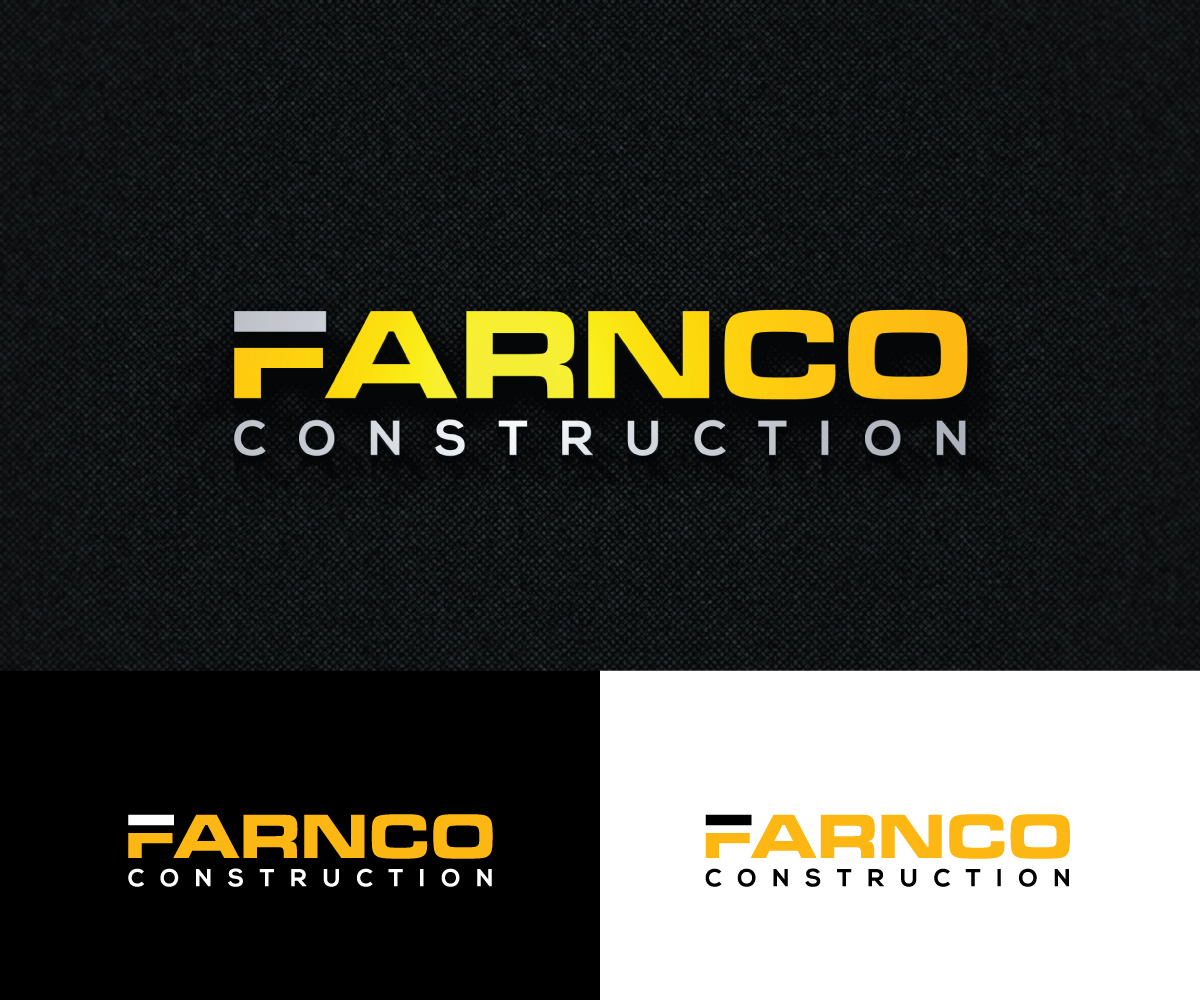 Diseño de Logo por step forward 2 para Farnco Construction | Diseño #29433243