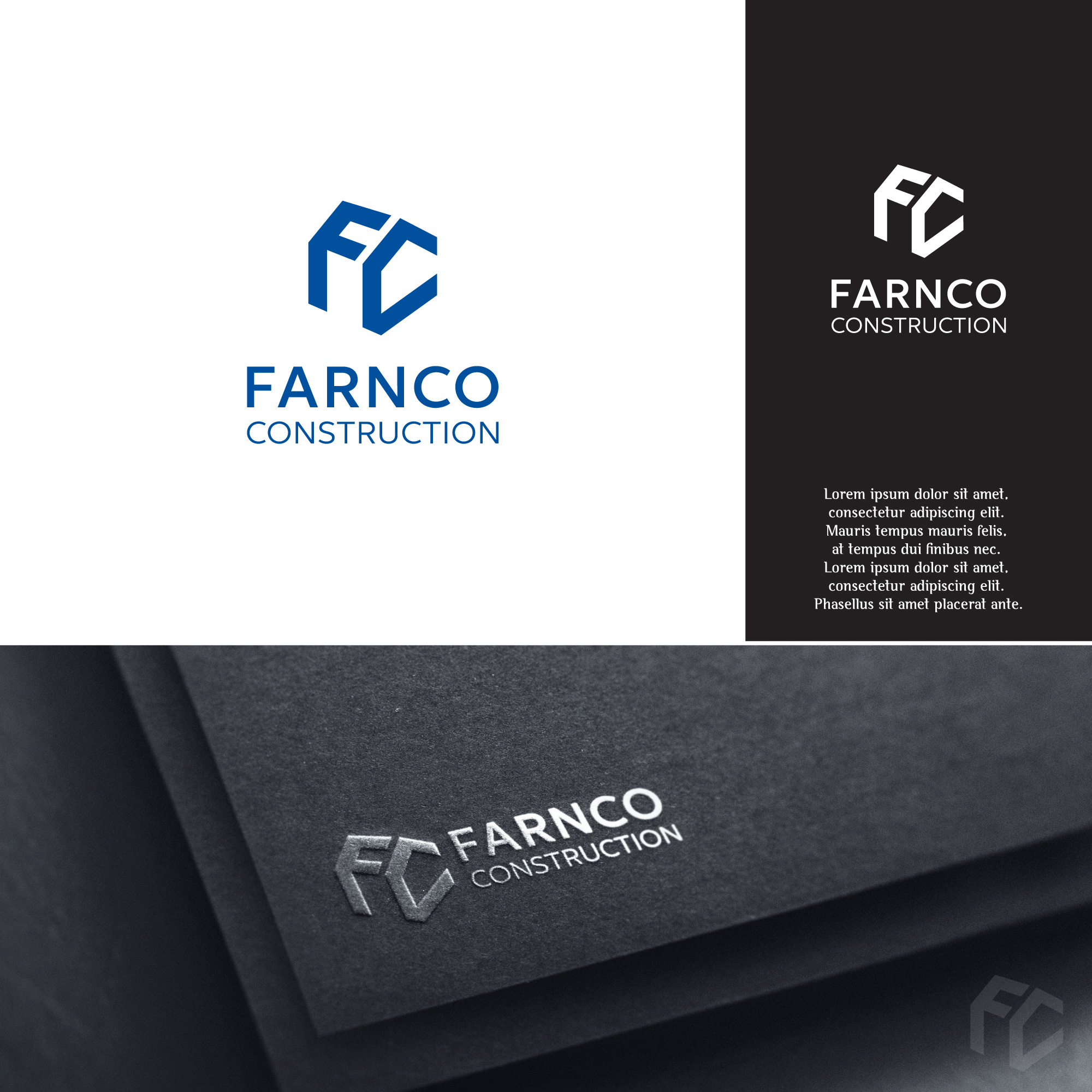 Logo Design by Arjuna Design for Farnco Construction | Design #29431787