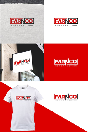 Diseño de Logo por MX LogoArt para Farnco Construction | Diseño: #29451753