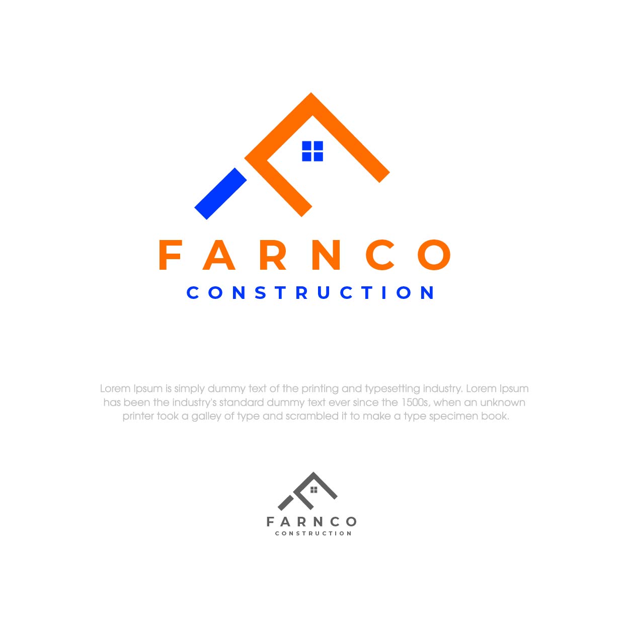 Logo Design by anup bag for Farnco Construction | Design #29434433