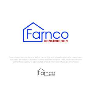 Logo Design by anup bag for Farnco Construction | Design: #29434594