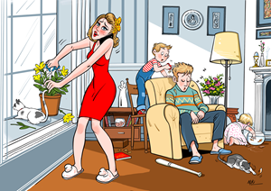 tell me a story about what is happening and why it is happening