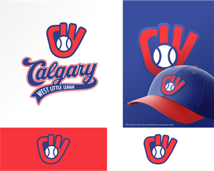 Calgary West Little League | Diseño de Logo por LUTNG.