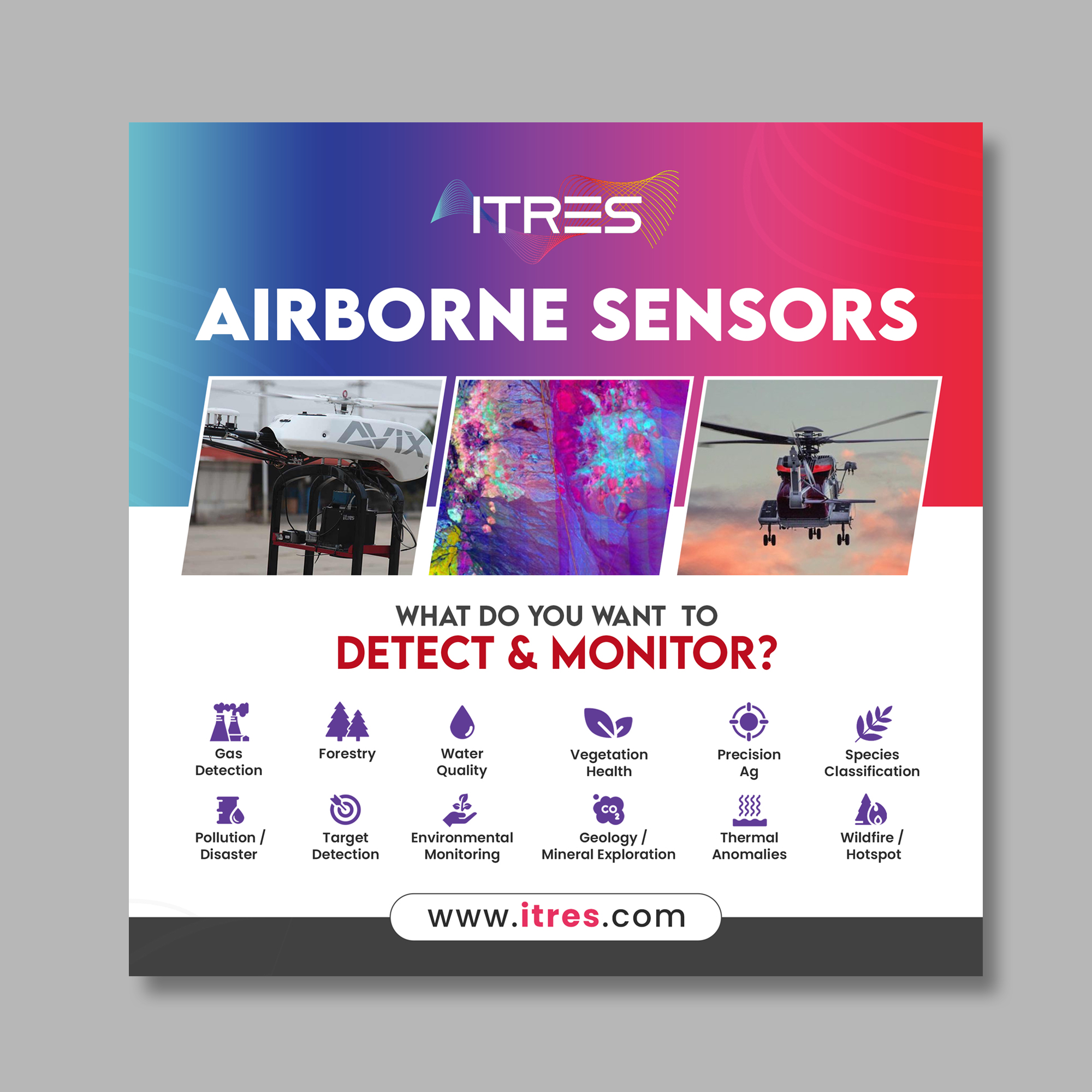 Graphic Design by debdesign for ITRES Research Ltd | Design #29442414