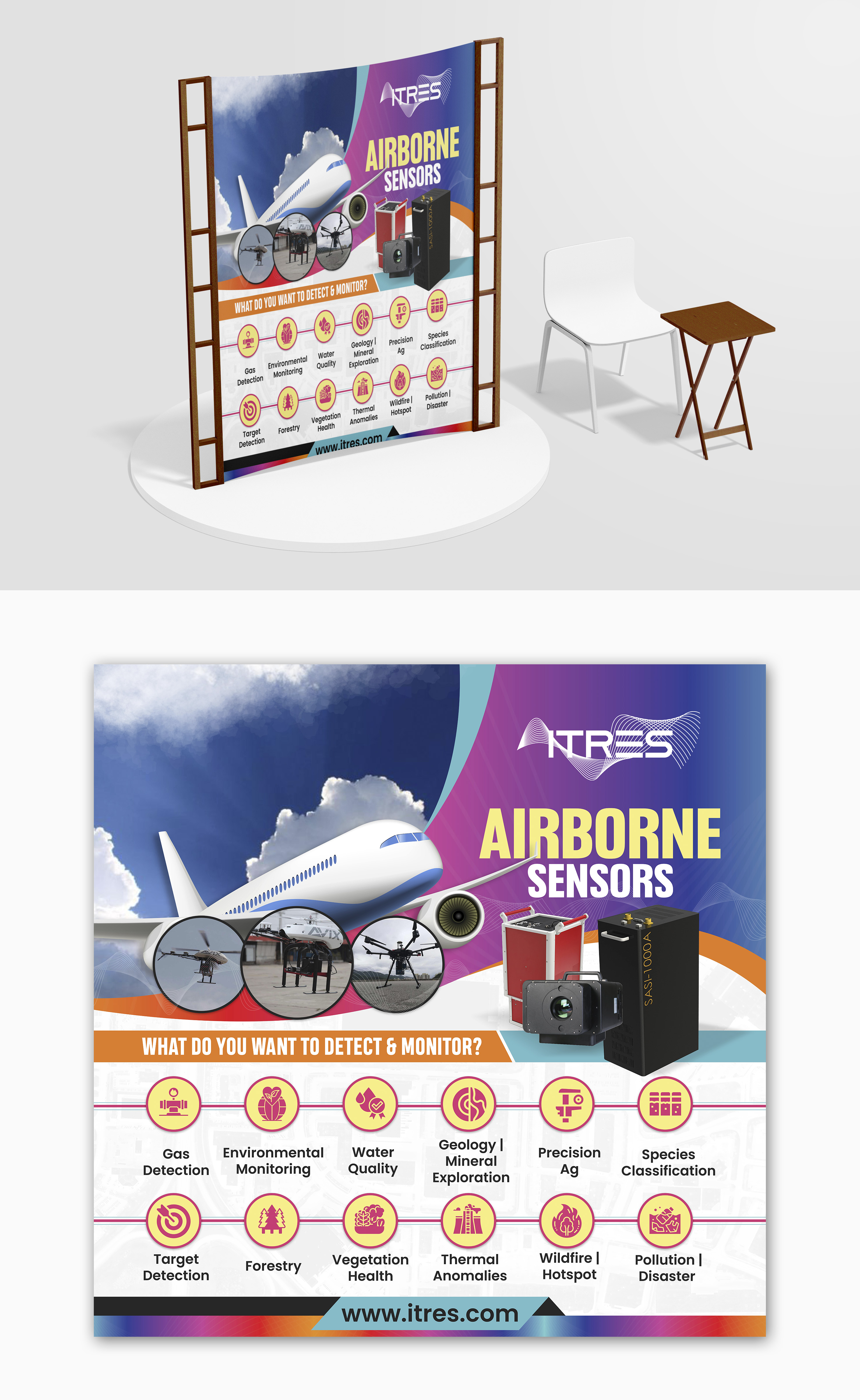 Graphic Design by debdesign for ITRES Research Ltd | Design #29443770