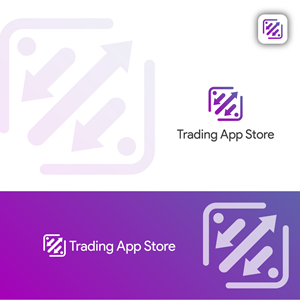 Trading App Store | Diseño de Logo por GOLDENCROWN