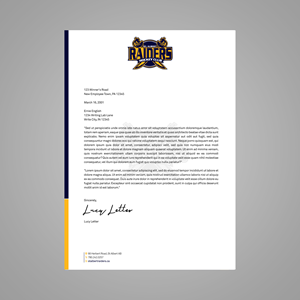 Letterhead Design by Designers Hub for this project | Design: #29432669