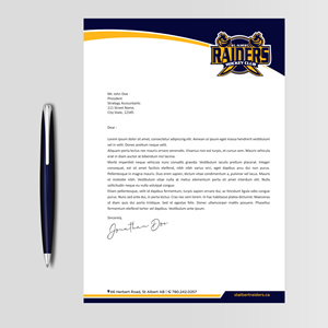 Letterhead Design by Designers Hub for this project | Design: #29434956