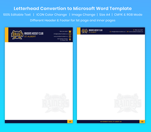 Letterhead Design by Expert Designer for this project | Design: #29434221