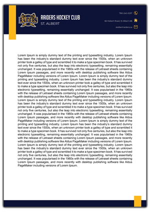 Letterhead Design by PavanPrajapati