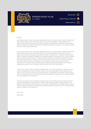 Letterhead Design by Satish Mali