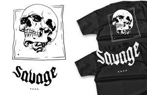 Savage Custom Apparel Inc needs a T-shirt design | T-shirt Design by guprulsugiyanto
