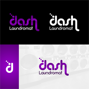 Dash Laundromat | Logo Design by aidea19