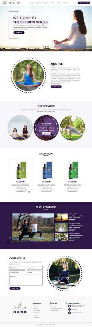 Web Design by HARSH SAINII for this project | Design #29465563