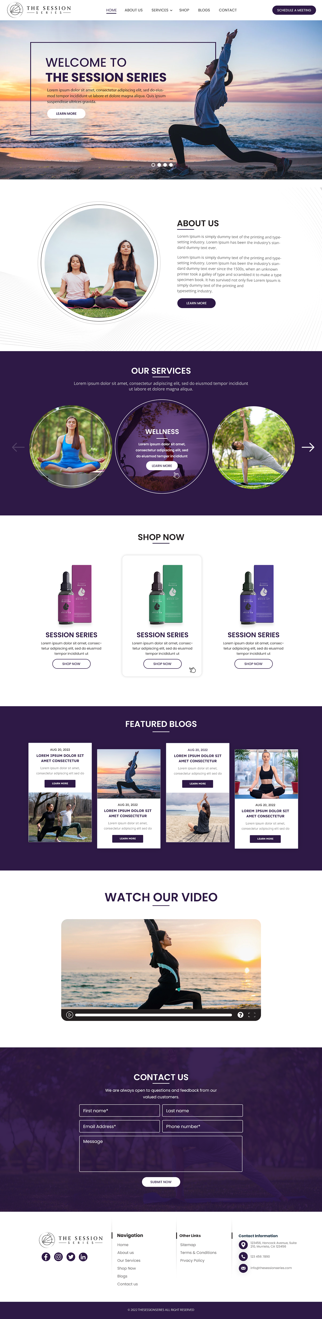 Web Design by HARSH SAINI for this project | Design #29466008