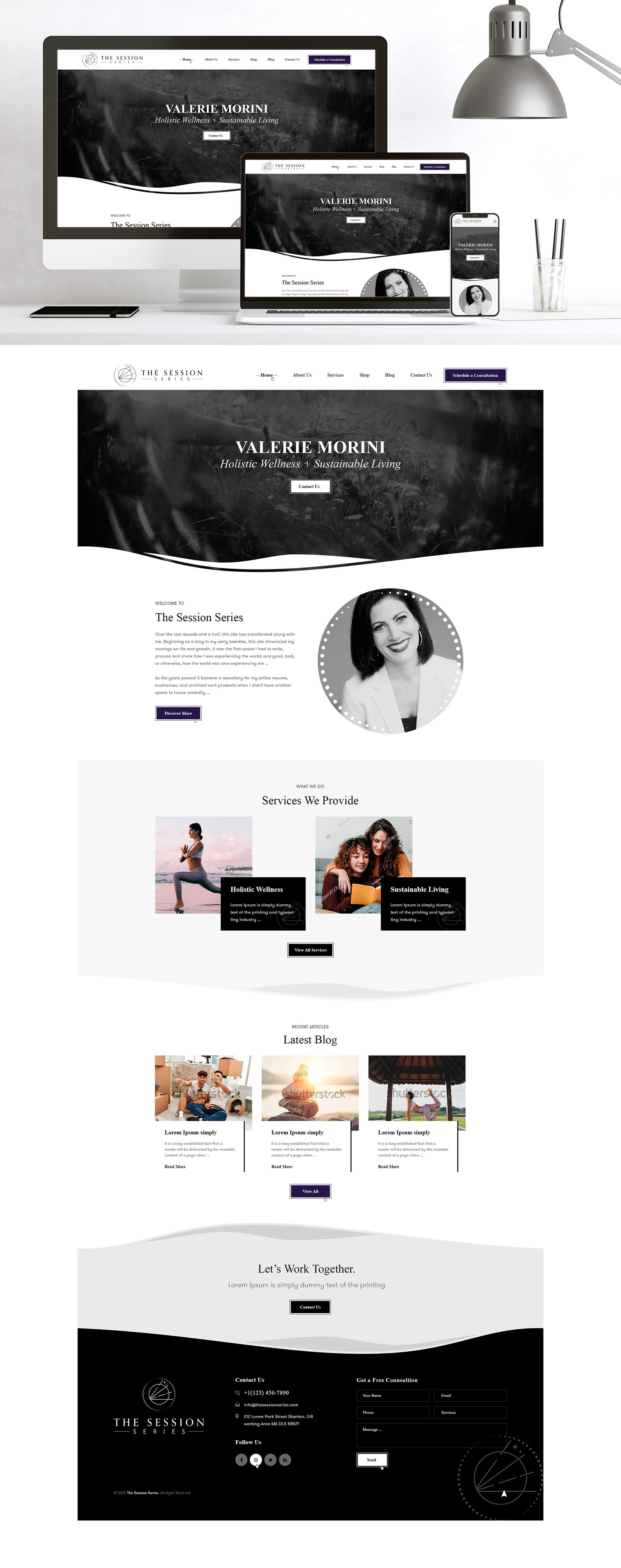 Web Design by Ved Web Services for this project | Design #29451351