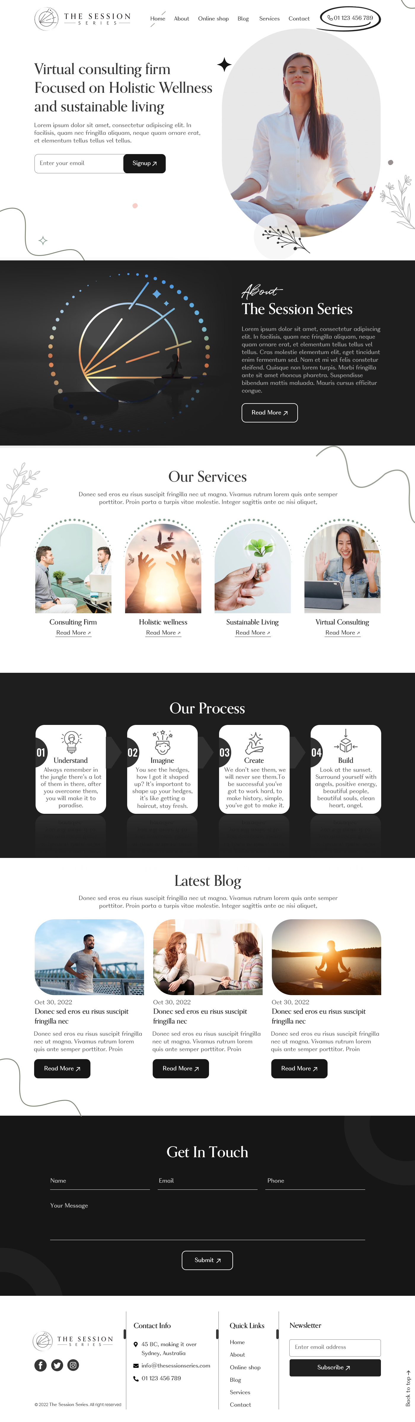 Web Design by sai.designer87 for this project | Design #29443884
