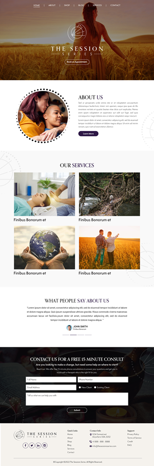 Web Design by Titan Eagle for this project | Design: #29443419