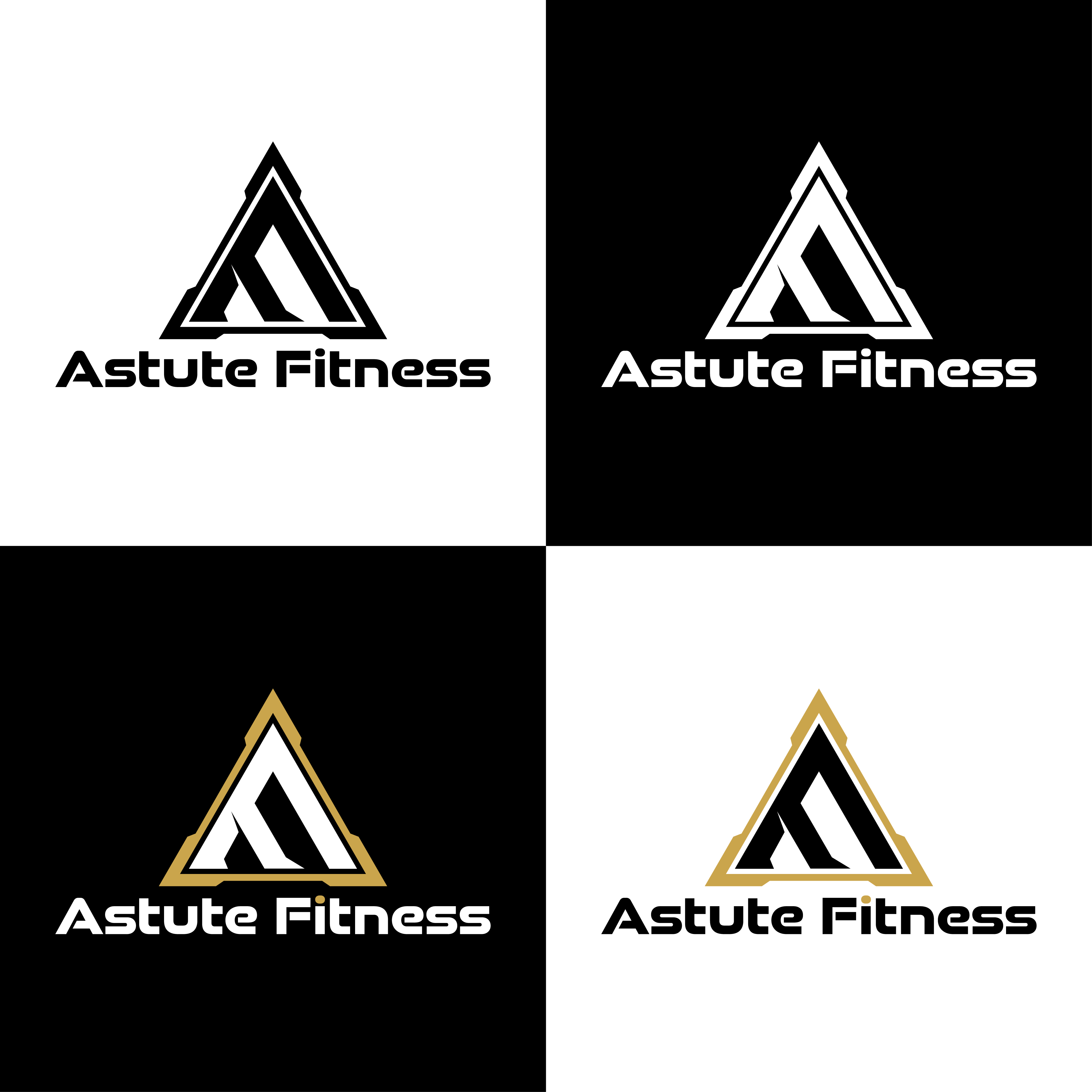 Diseño de Logo por SF Creative para Astute Fitness | Diseño #29437097