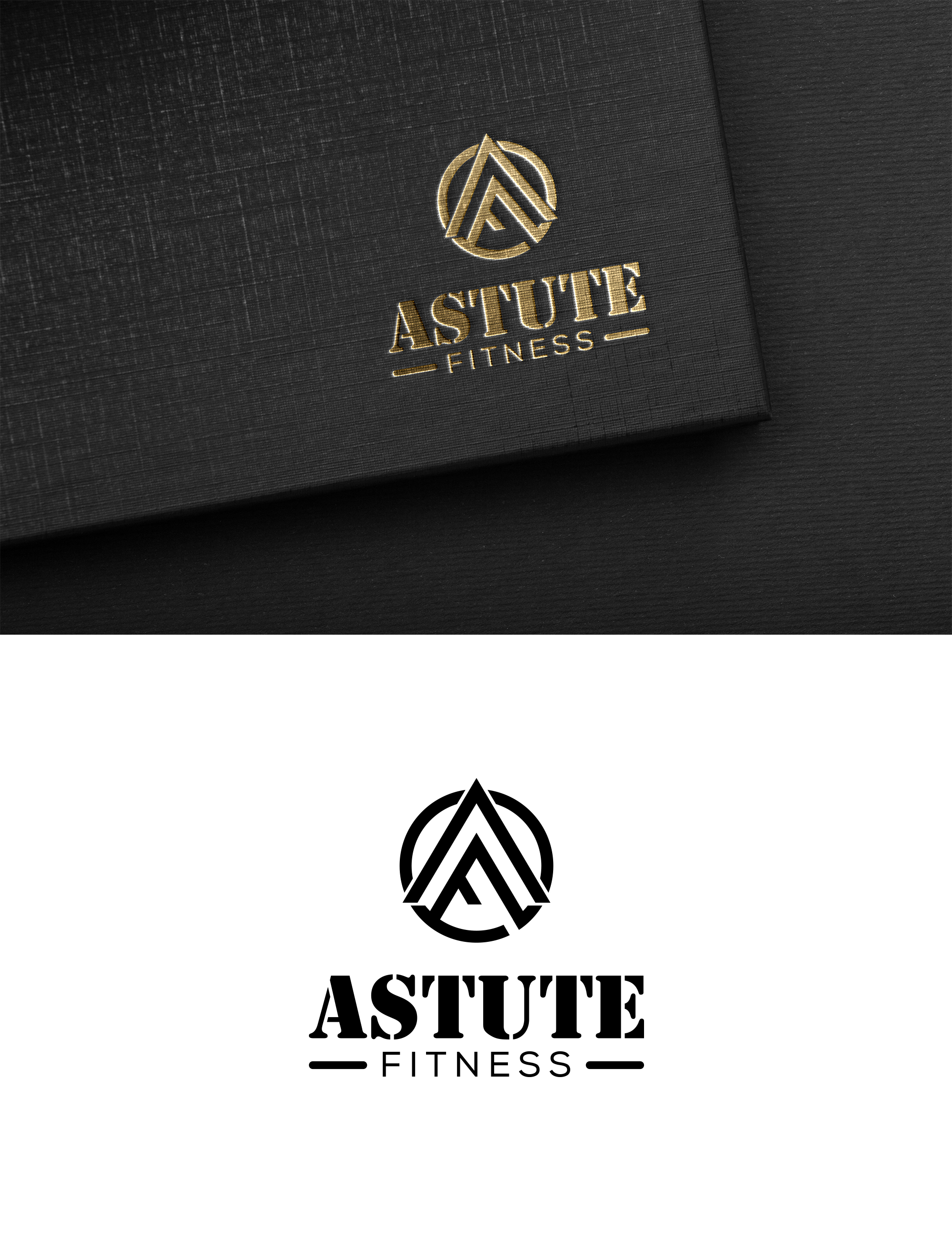 Logo Design by Visionary Creations for Astute Fitness | Design #29437391