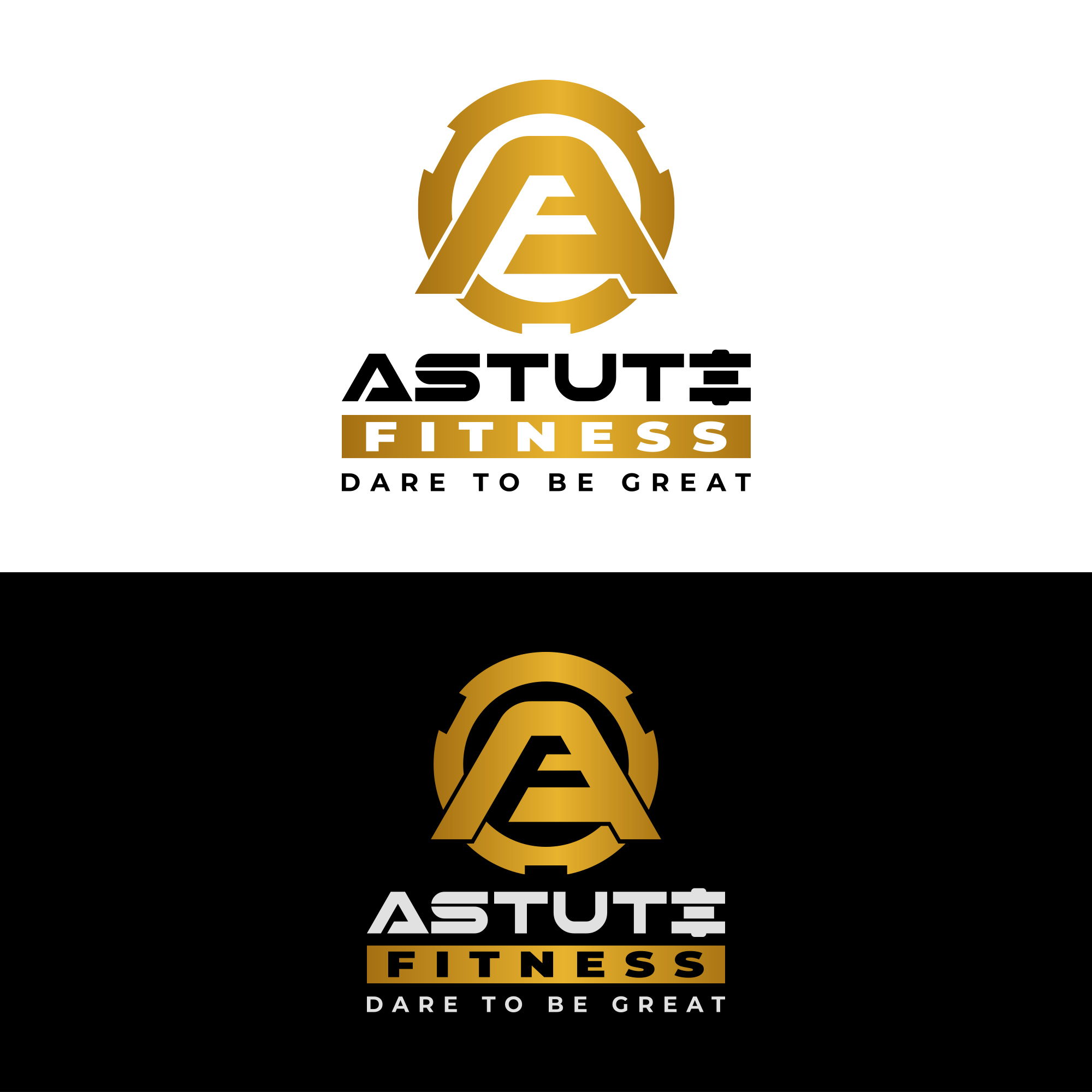 Logo Design by dk_Grafika for Astute Fitness | Design #29437026
