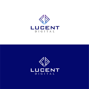 Logo design for a digital marketing company called Lucent Digital | Graphic Design by KeyLee