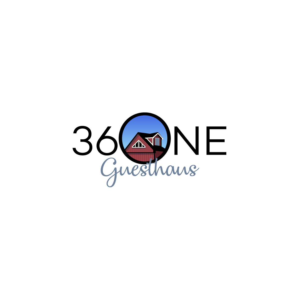 Logo Design by GOLDENCROWN for 36One Guesthaus | Design #29446568