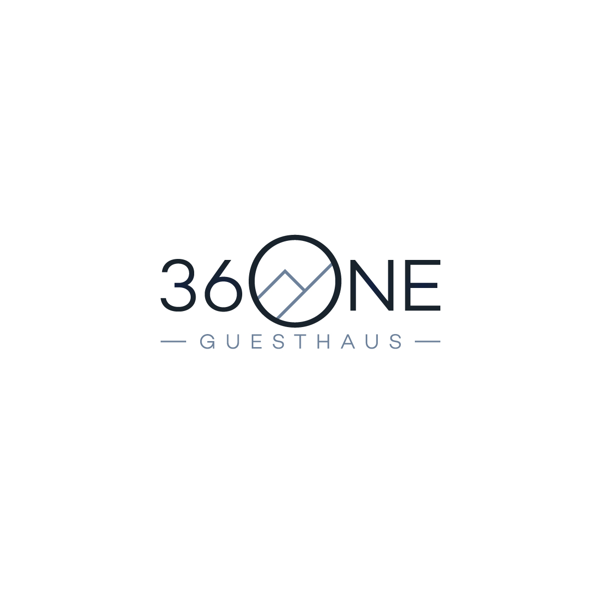 Logo Design by GOLDENCROWN for 36One Guesthaus | Design #29453895