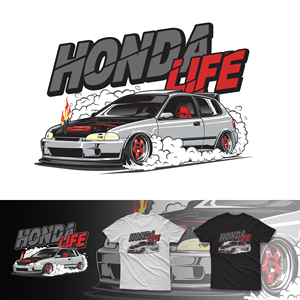 Honda Enthusiast t shirt and sweater | T-Shirt-Design von santoy