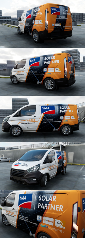 Car Wrap Design by VEDG for 360° Solar GmbH | Design: #29474699