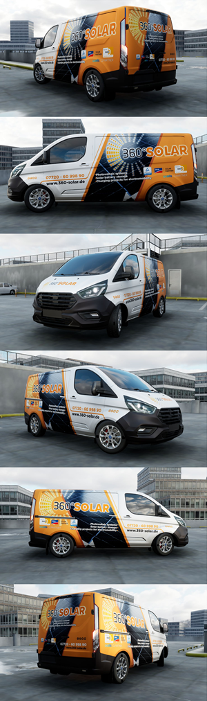 Car Wrap Design by VEDG for 360° Solar GmbH | Design: #29526061