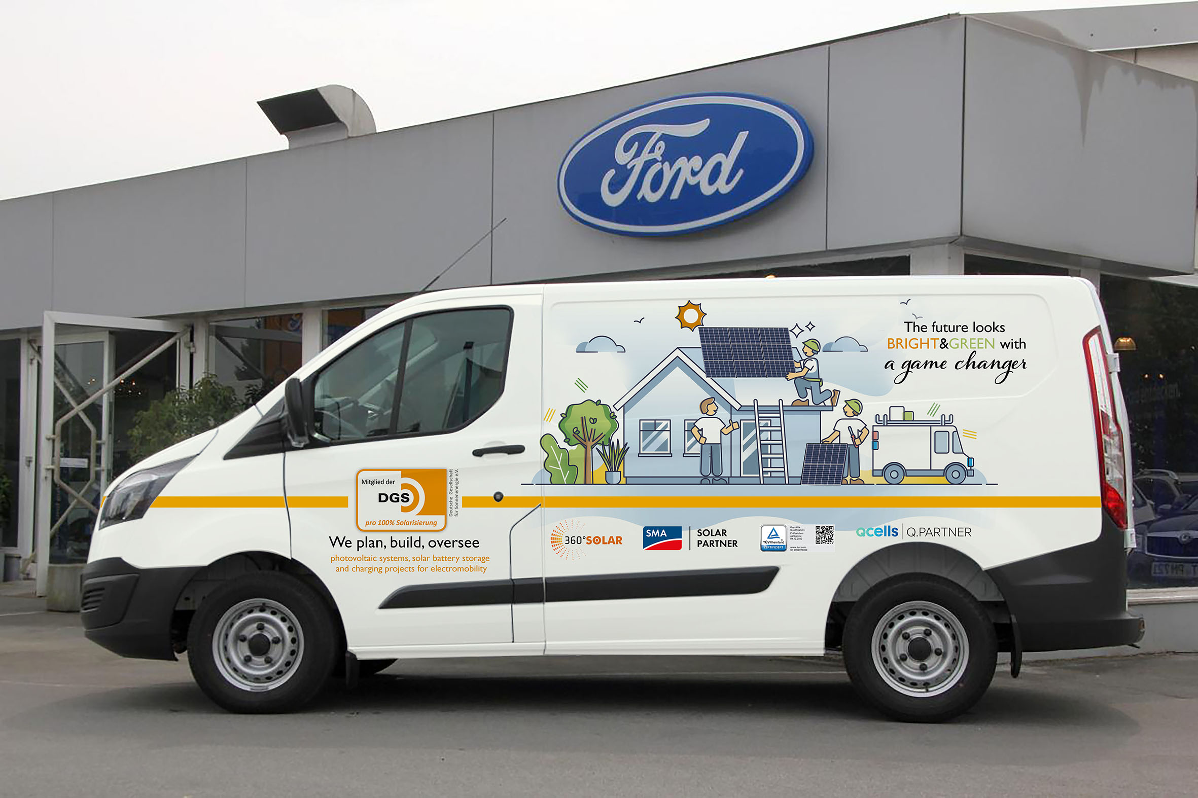 Car Wrap Design by Dahliab for 360° Solar GmbH | Design #29465764