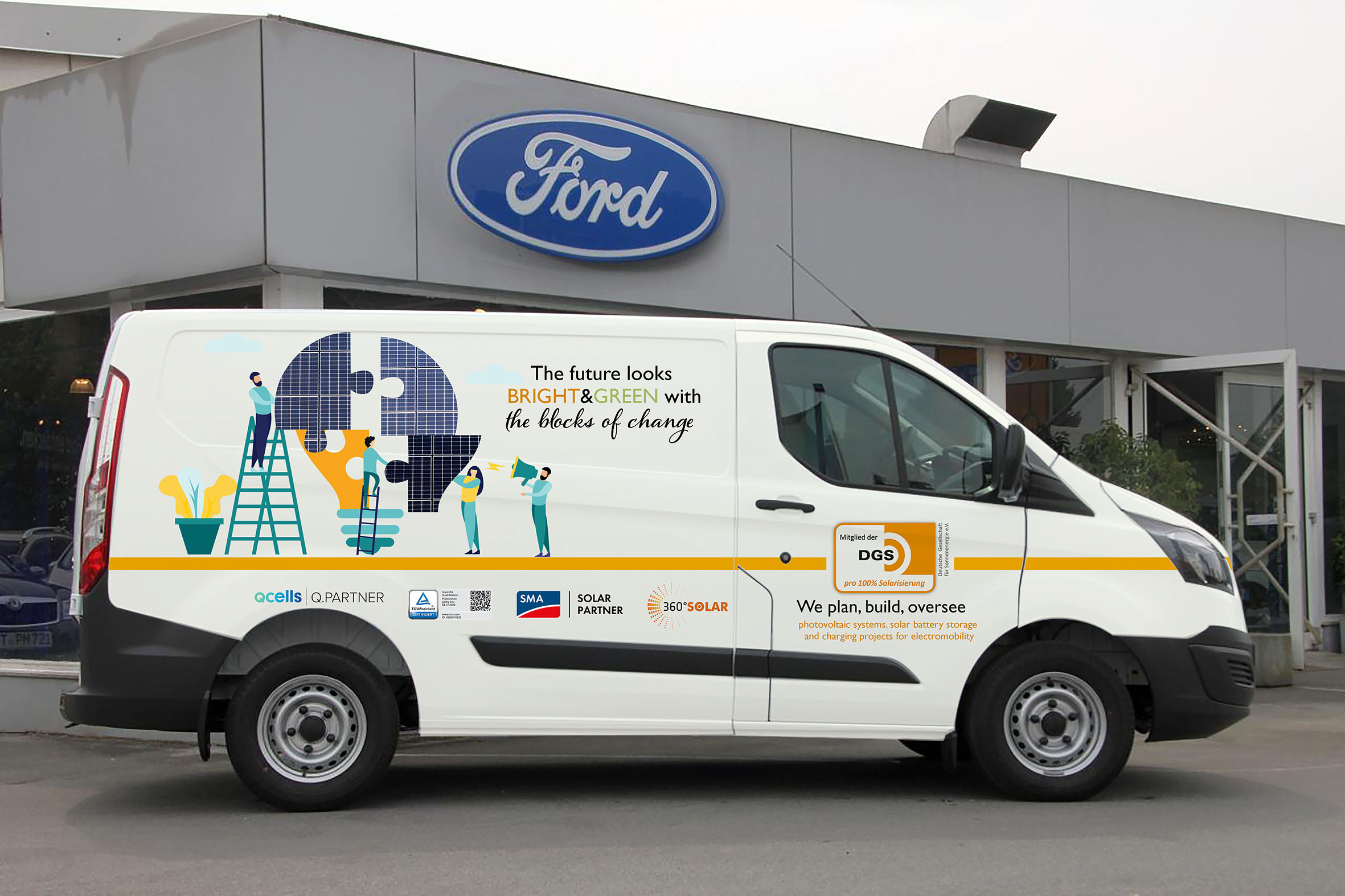 Car Wrap Design by Dahliab for 360° Solar GmbH | Design #29465782
