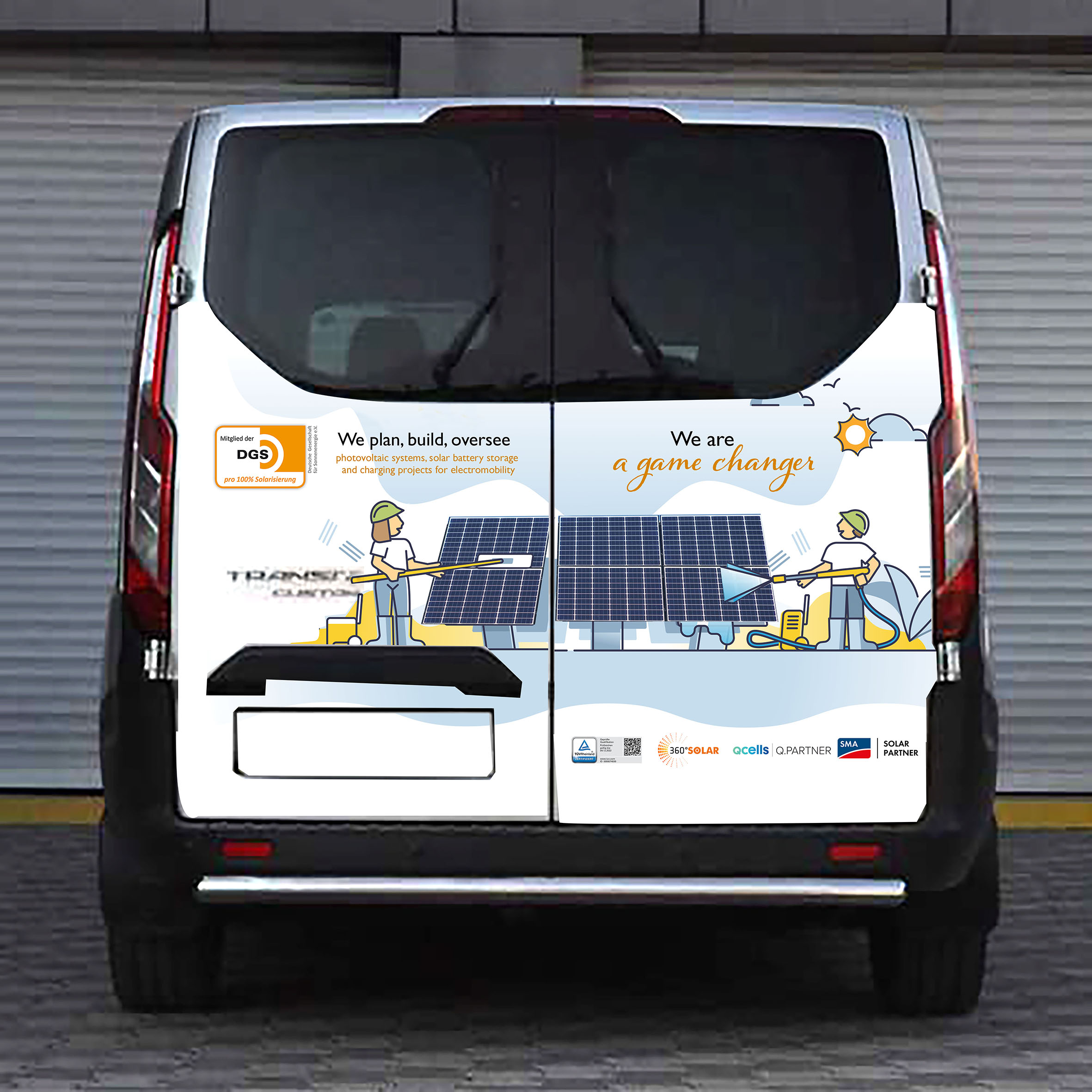 Car Wrap Design by Dahliab for 360° Solar GmbH | Design #29472121