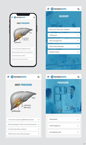 Diseño Web por pb para PatientApps Inc. | Diseño: #29443488