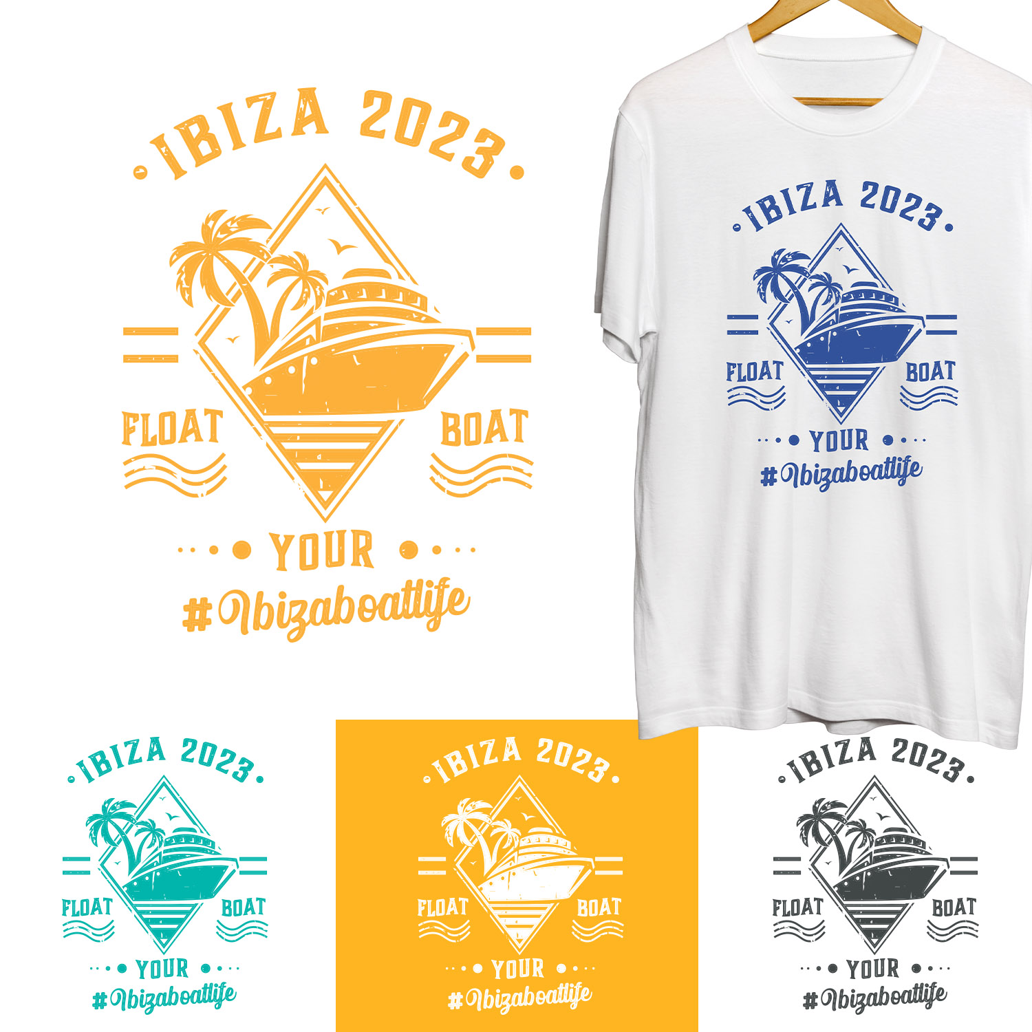 T-shirt Design by mekhfioui for FYB Ibiza | Design #29444032