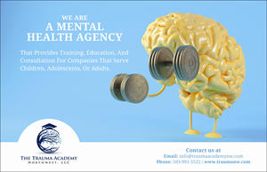 Banner Ad Design by MarkoE for The Trauma Academy Northwest, LLC | Design #29453356